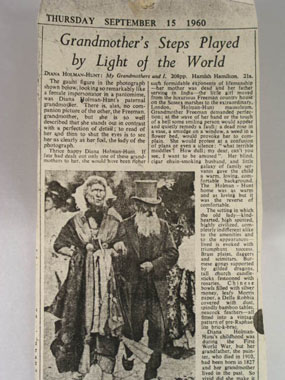 Image of newspaper cutting 