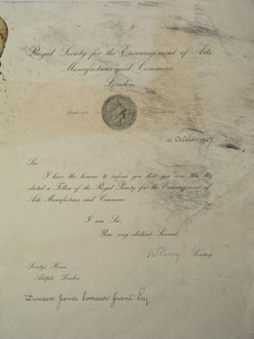 Image of certificate 